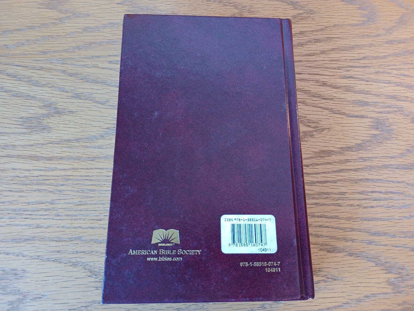 Holy Bible New Revised Standard Version American Bible Society Hardcover P