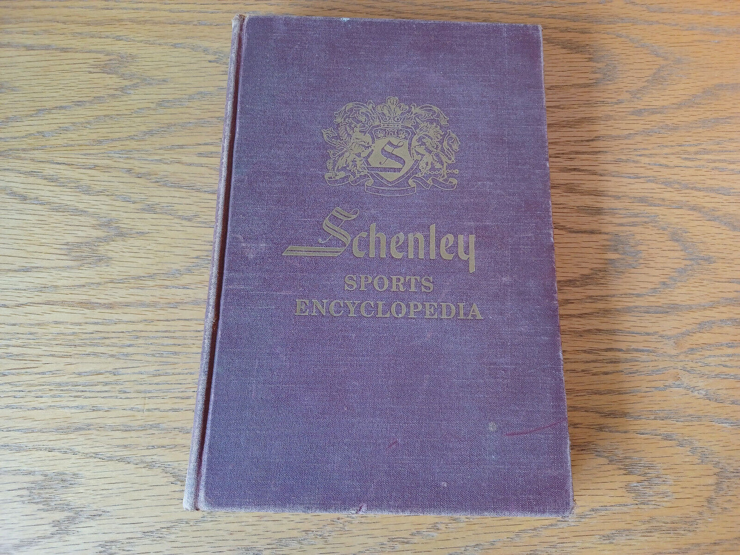 The Schenley Sports Encyclopedia Frank G Menke 1953 Hardcover Book Production