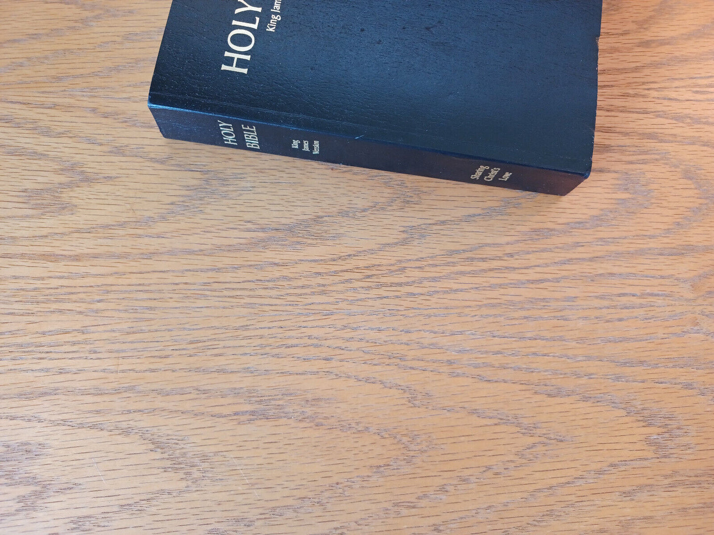 Holy Bible King James Version Sharing Christ's Love Edition 2011