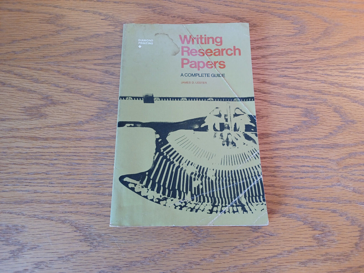 Writing Research Papers James D Lester 1971 Paperback Scott, Foresman