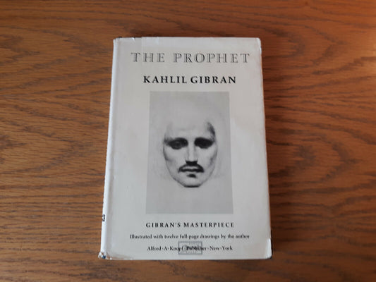 The Prophet Kahlil Gibran 1966 Hardcover Dust Jacket Alfred A Knopf