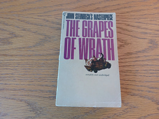 The Grapes Of Wrath John Steinbeck 1966 Bantam Books Paperback