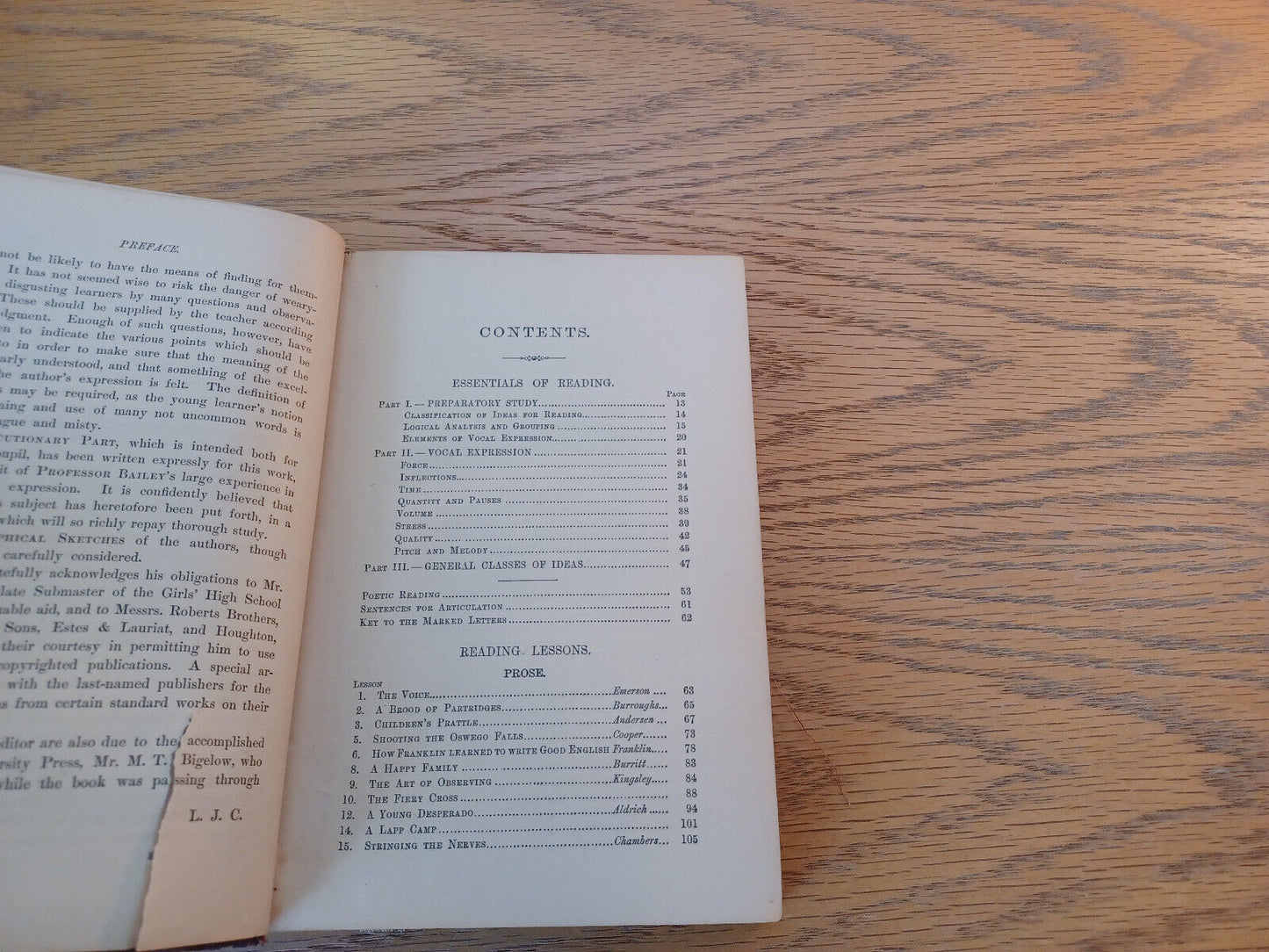 The New Franklin Fifth Reader Loomis J Campbell 1884 Hardcover Taintor Brothers