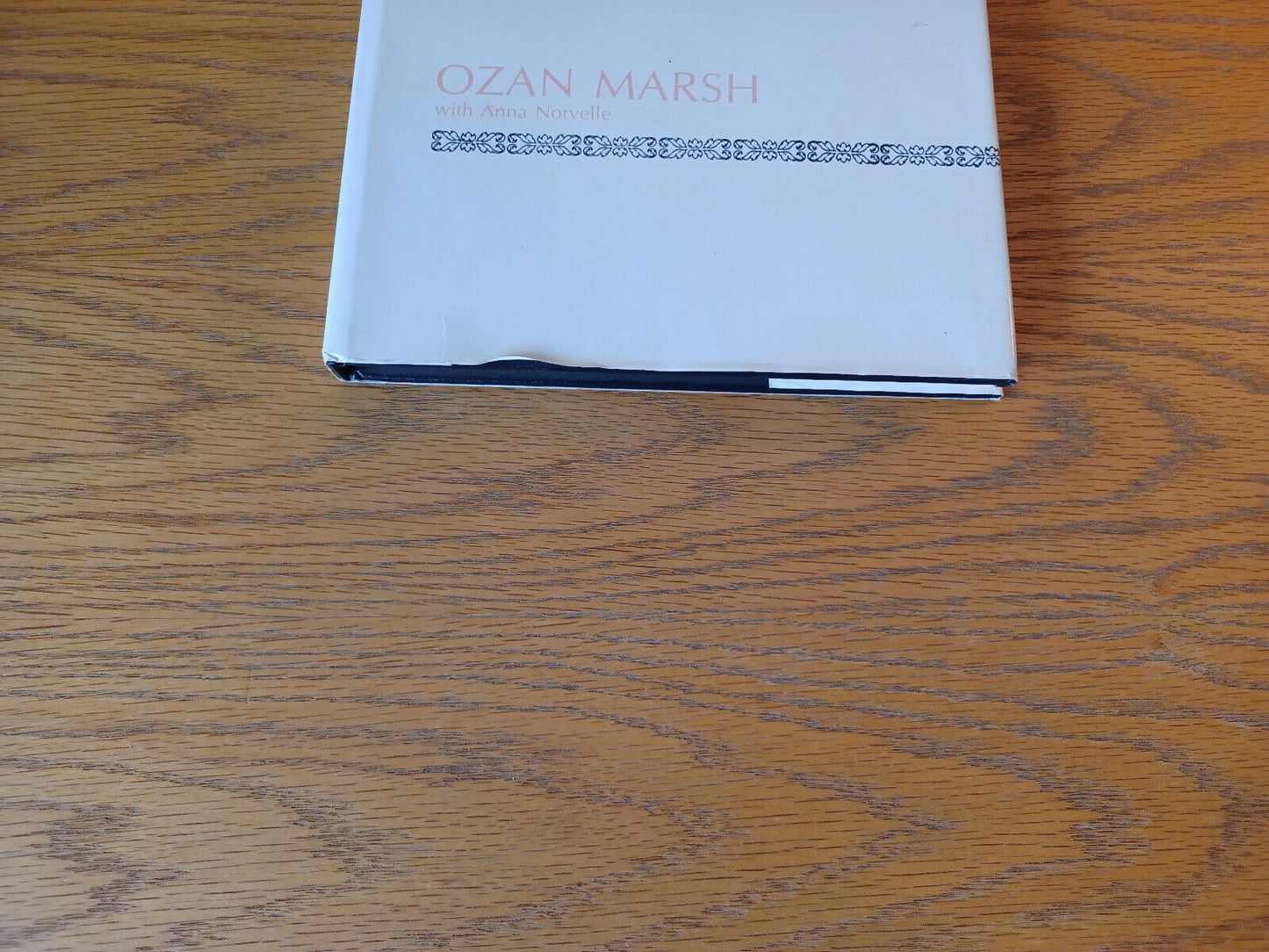 The Pianist's Spectrum Ozan Marsh 1987 Hardcover Dust Jacket Signed Longwood Aca