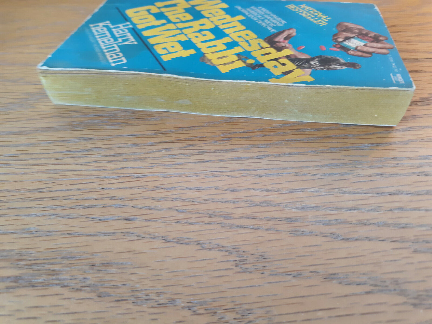 Wednesday The Rabbi Got Wet Harry Kemelman 1977 Paperback Fawcett Crest