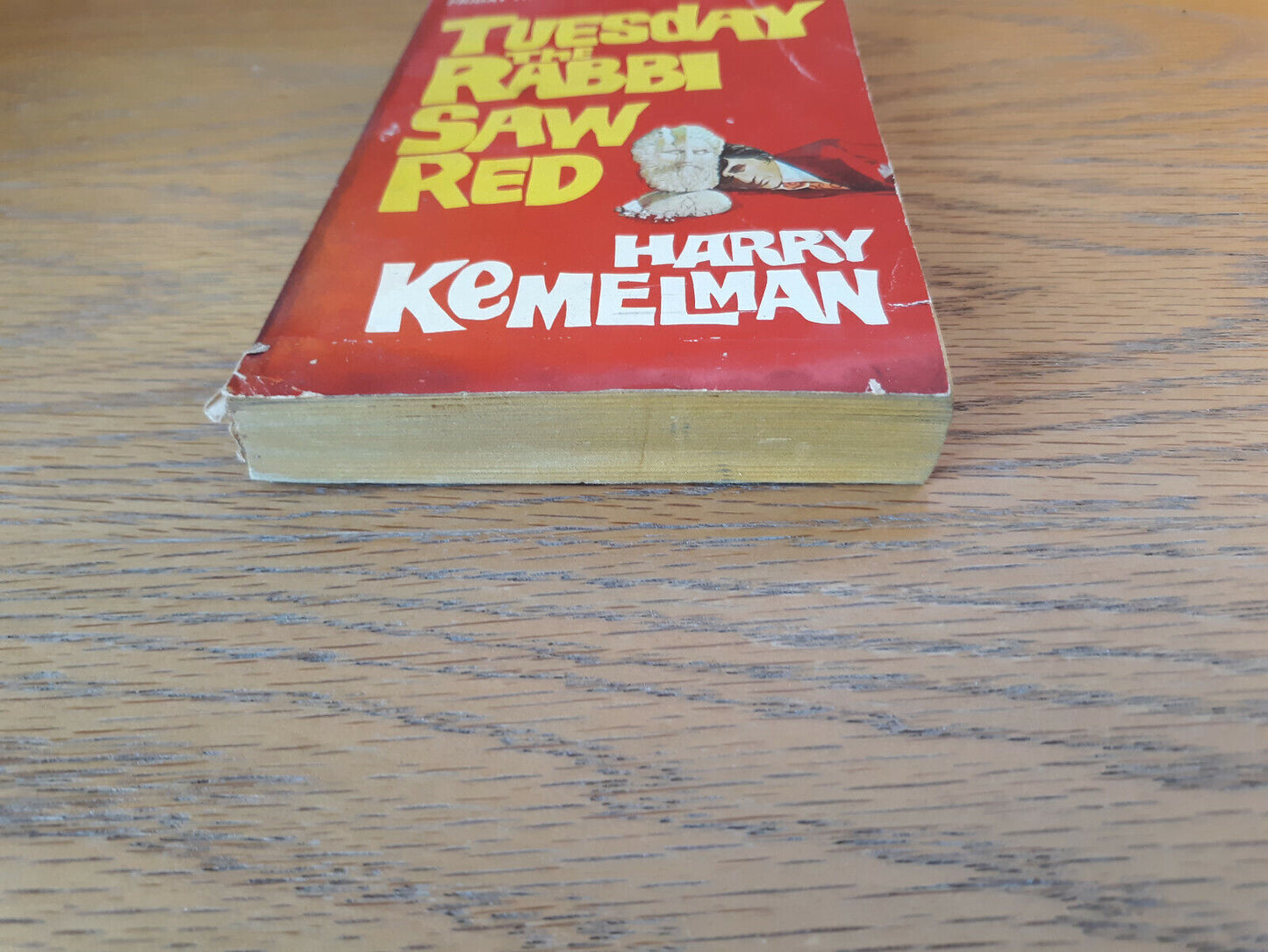 Tuesday The Rabbi Saw Red Harry Kemelman 1975 Paperback Fawcett Crest