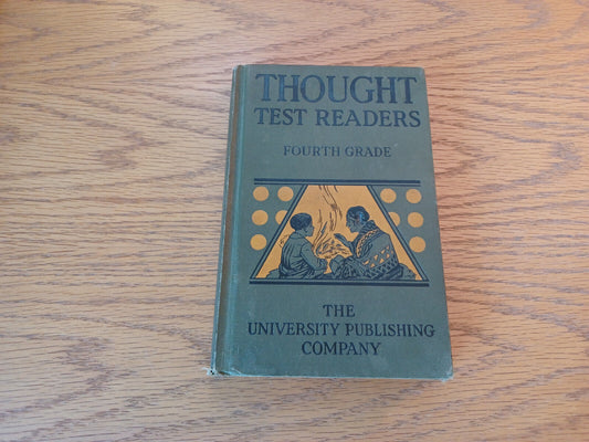 Thought Test Readers Fourth Grade F J Prout 1929 Hardcover University Publishing