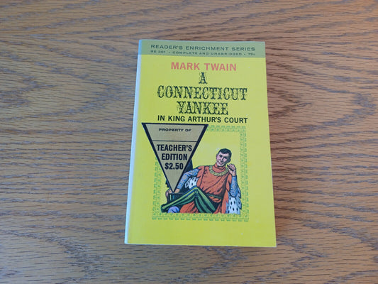 A Connecticut Yankee In King Arthur's Court Mark Twain 1963 Washington Square Pr