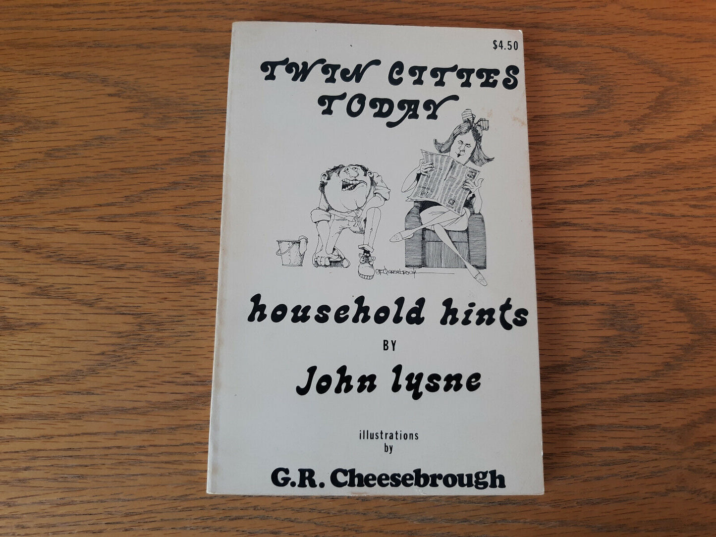 Twin Cities Today Household Hints John Lysne 1980 Paperback