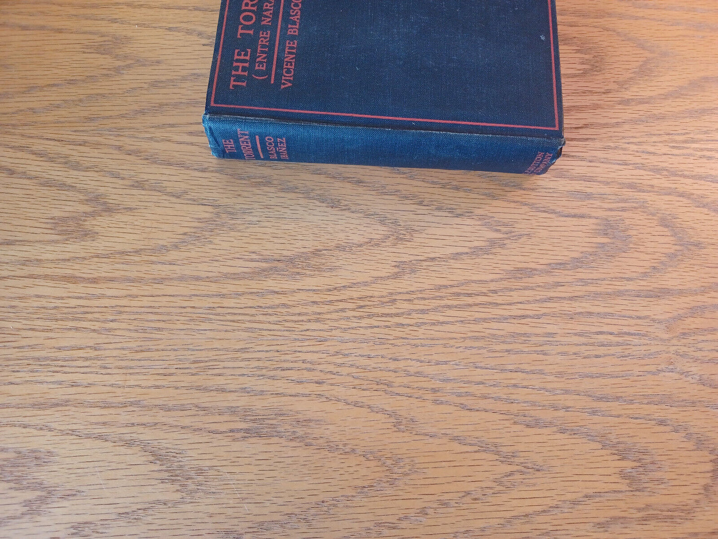 The Torrent Vicente Blasco Ibanez 1921 Hardcover E. P. Dutton