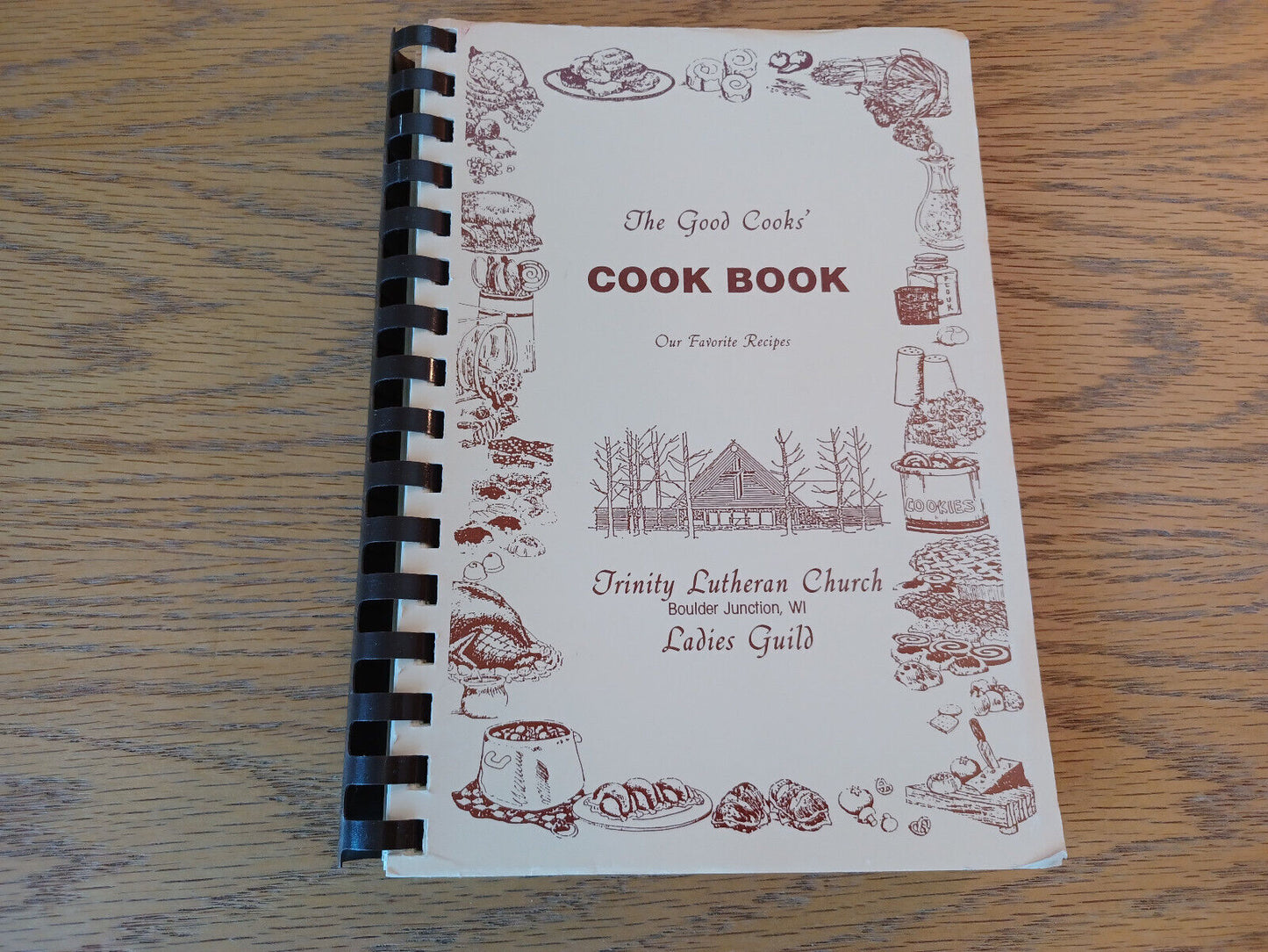 The Good Cooks' Cookbook Trinity Lutheran Church Boulder Junction Wisconsin