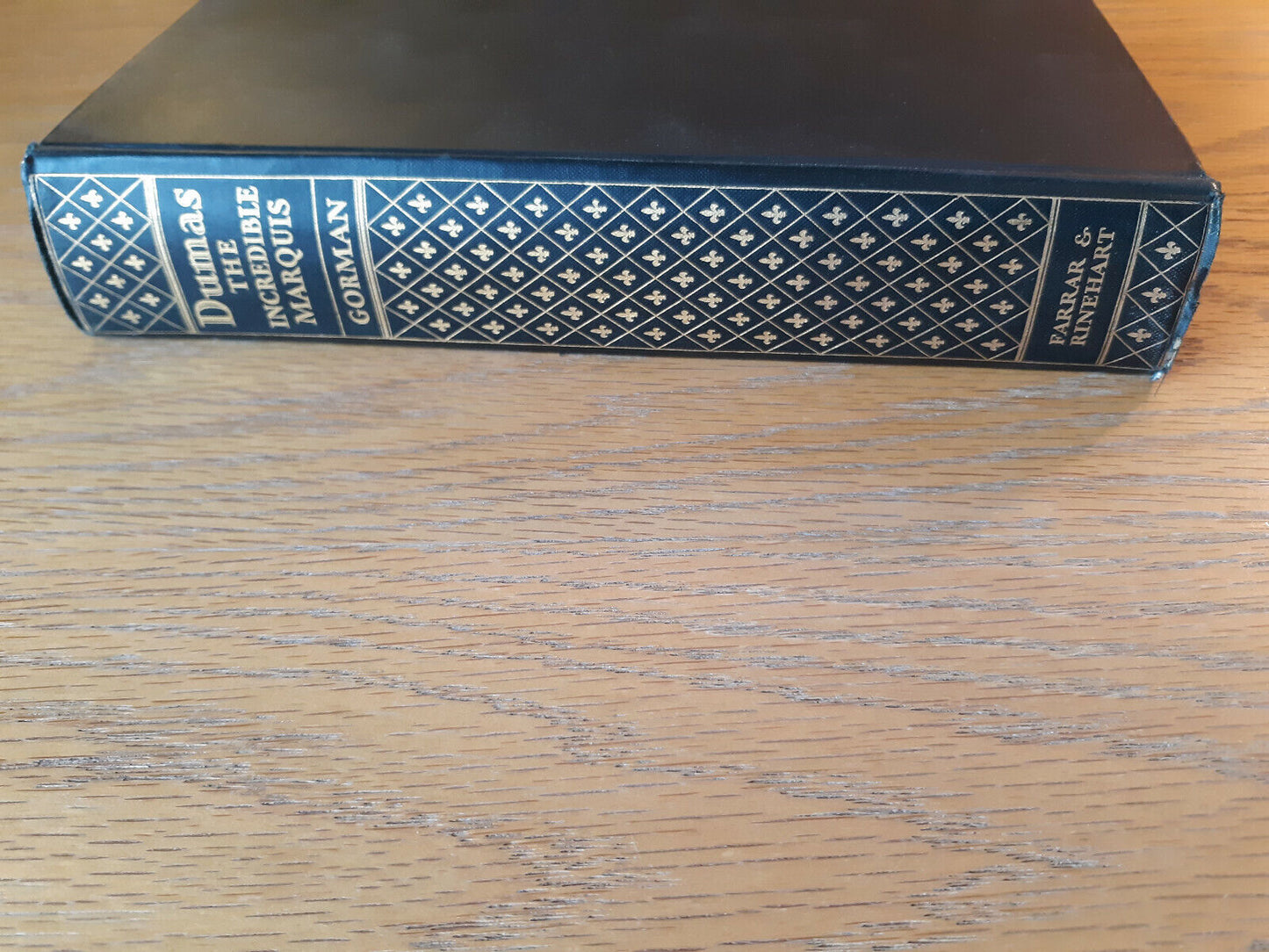 The Incredible Marquis Alexandre Dumas 1929 Hardcover Herbert Gorman Farrar & Ri