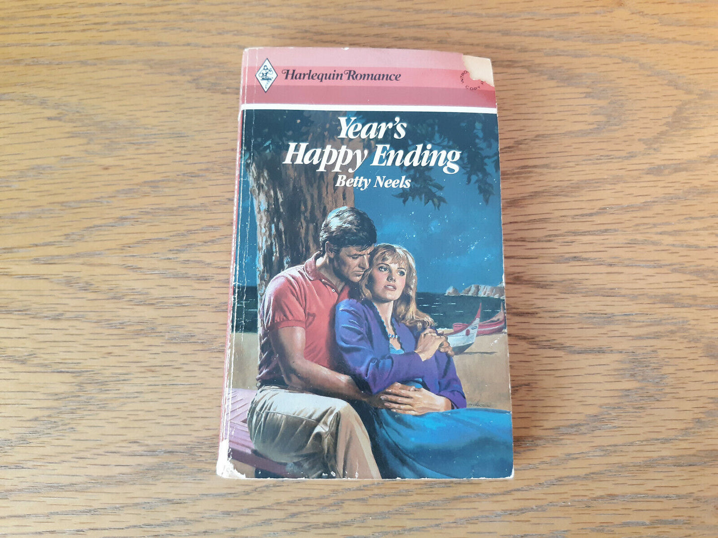 Year's Happy Ending Betty Neels 1985 Harlequin Books Paperback