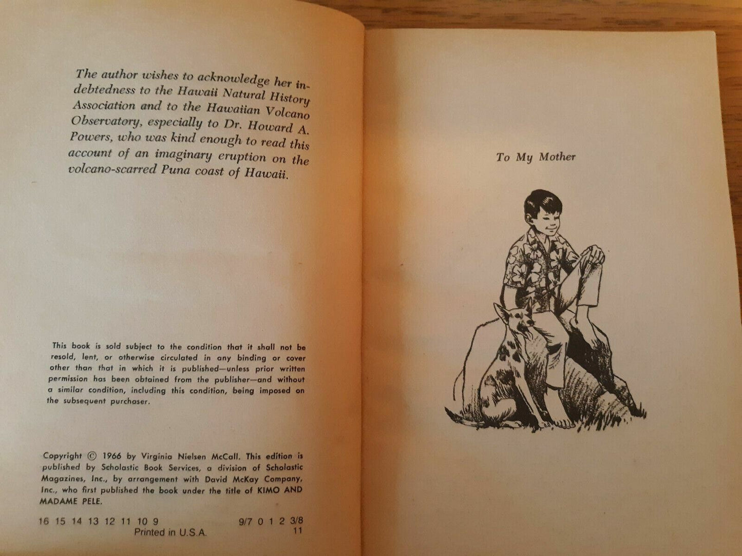 The House on the Volcano by Virginia Nielsen 1966 Scholastic