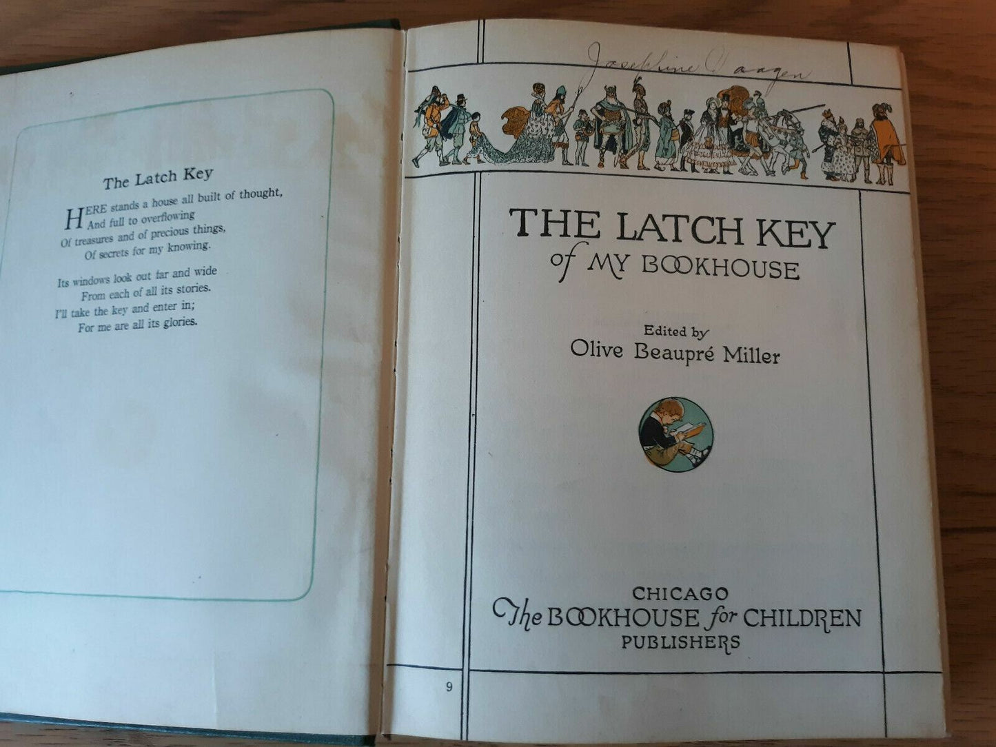 The Latch Key of My Bookhouse by Olive Miller 1925 Volume 6