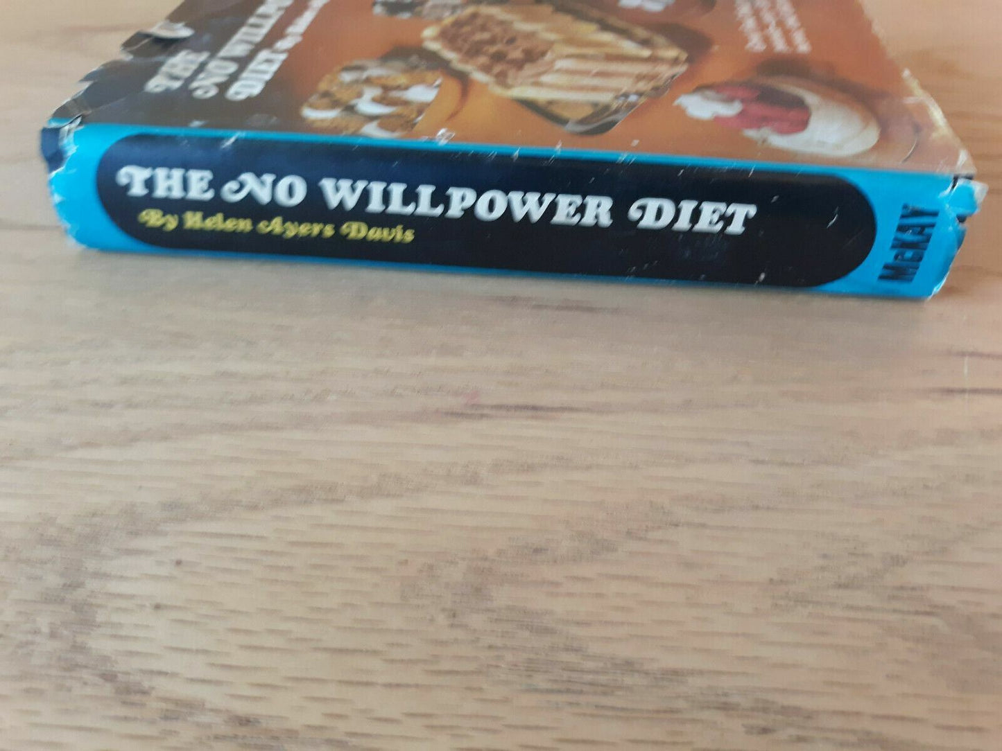 The No Will Power Diet By Helen Davis Hardcover, 1969,BCE Dust Jacket