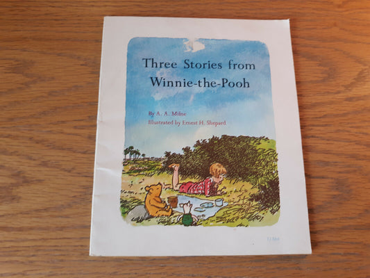 Three Stories From Winnie The Pooh 1975 A A Milne Paperback Scholastic