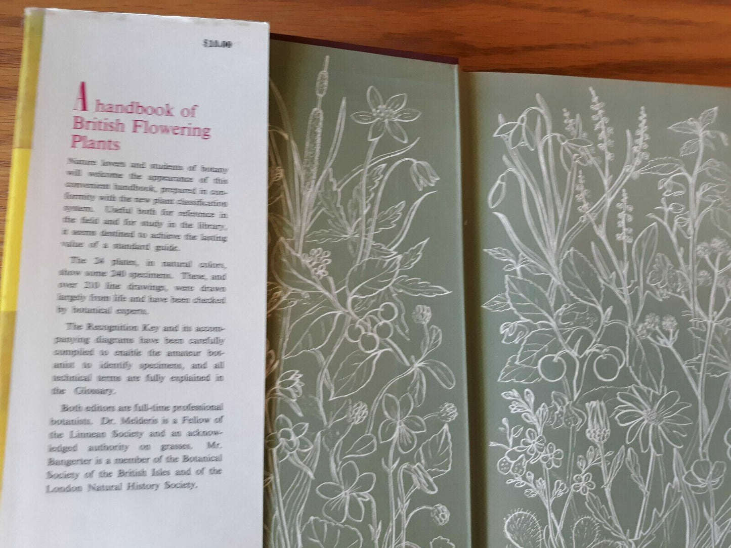 A Handbook Of British Flowering Plants 24 Color Plates 220 Line Diagrams 1959