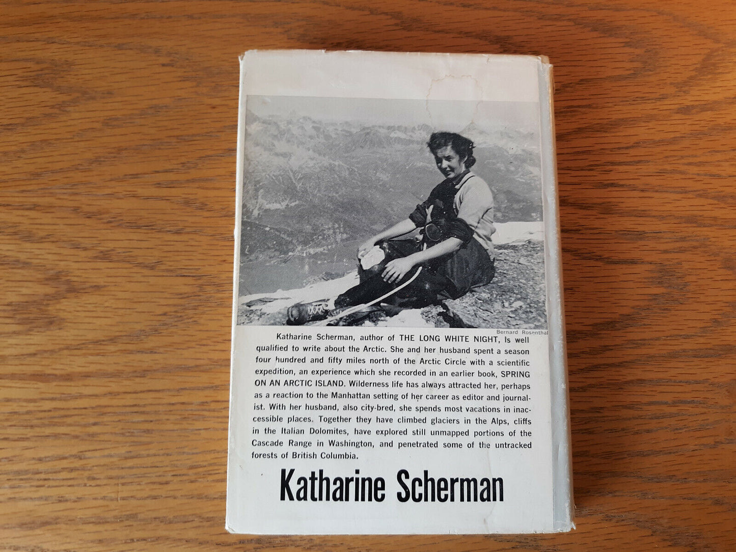 The Long White Night Katharine Scherman 1964 Hardcover Dust Jacket