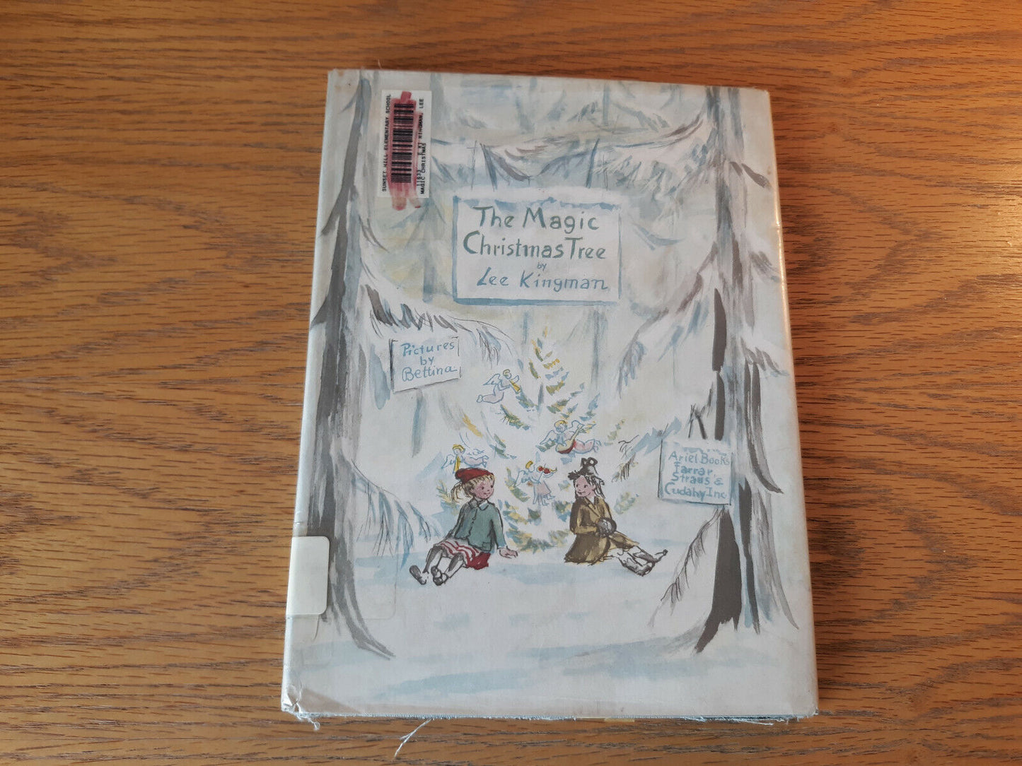 The Magic Christmas Tree Lee Kingman 1956 1st Edition Hardcover Dust Jacket Farr