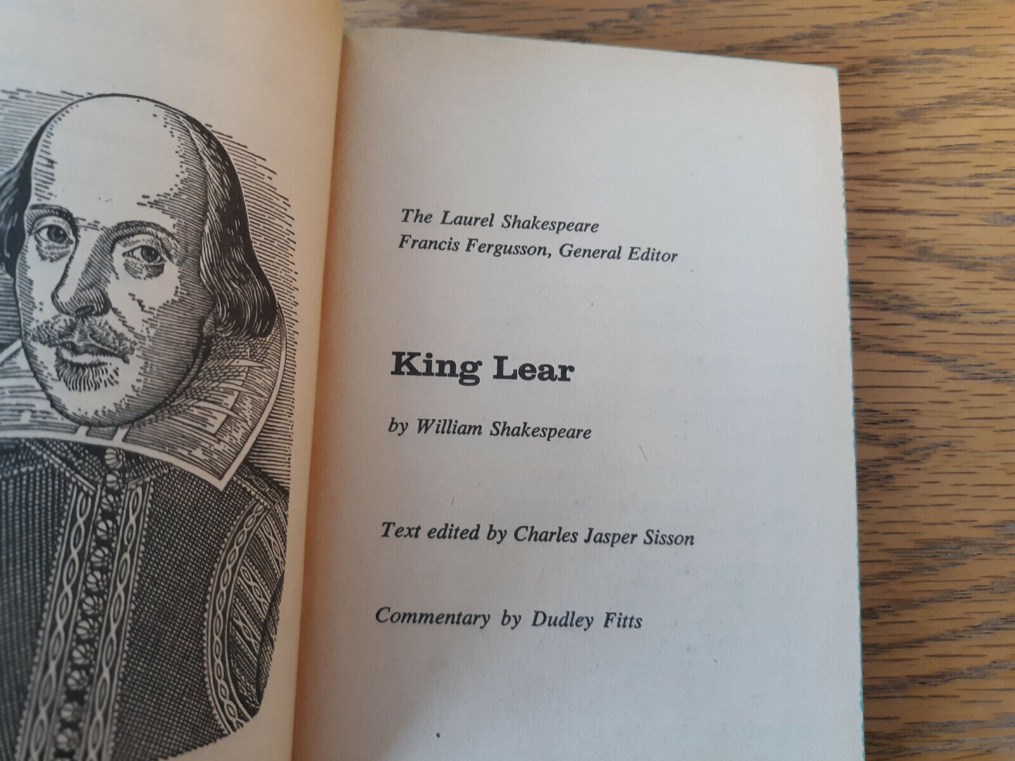 The Laurel Shakespeare King Lear 1966 William Shakespeare Paperback Dell