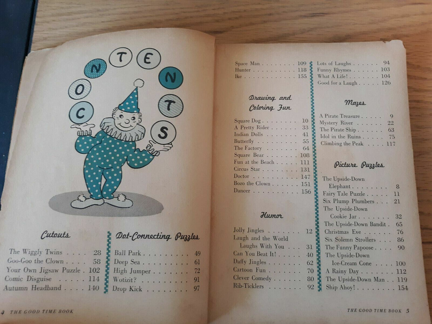 The Good Time Book For Boys and Girls 7 to 11 1953