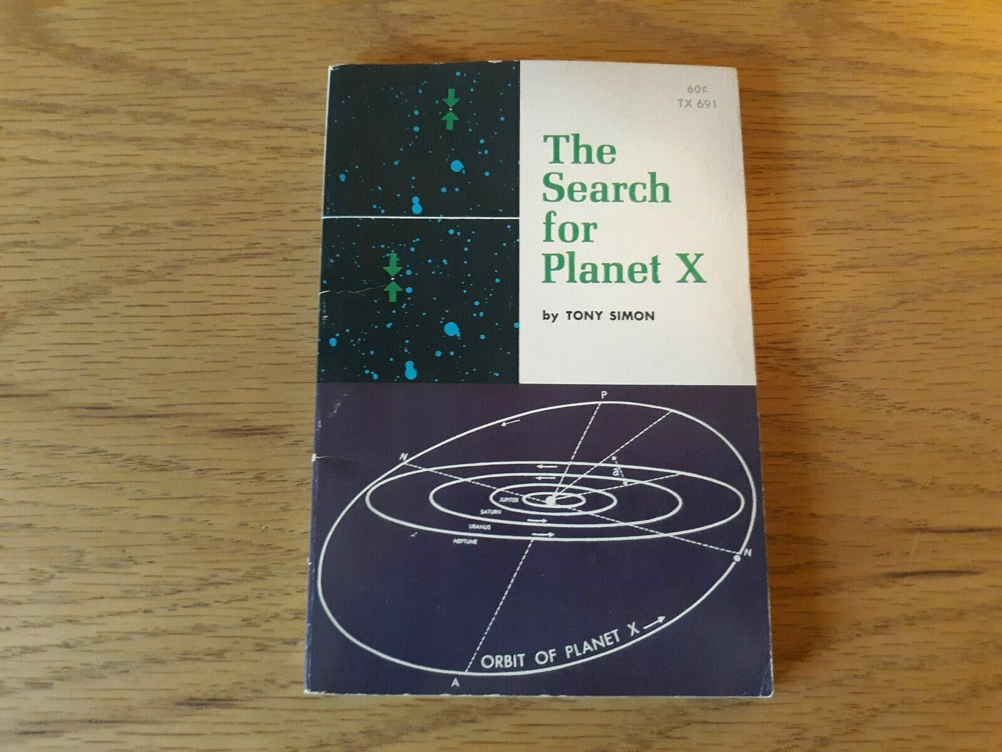 The Search for Planet X by Tony Simon 1969 Scholastic 3rd Print