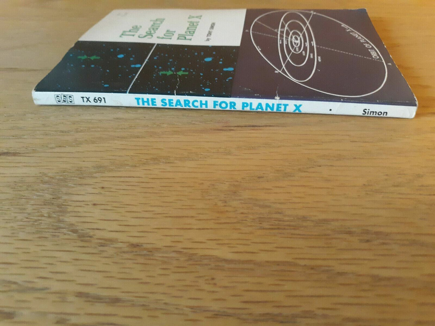 The Search for Planet X by Tony Simon 1969 Scholastic 3rd Print