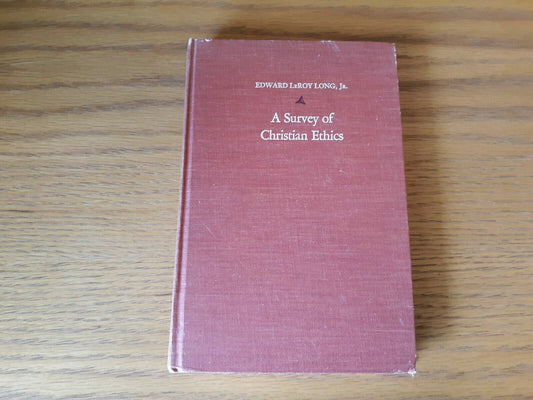 A Survey of Christian Ethics by Edward L. Jr. Long 1967 Hardcover Oxford Univers