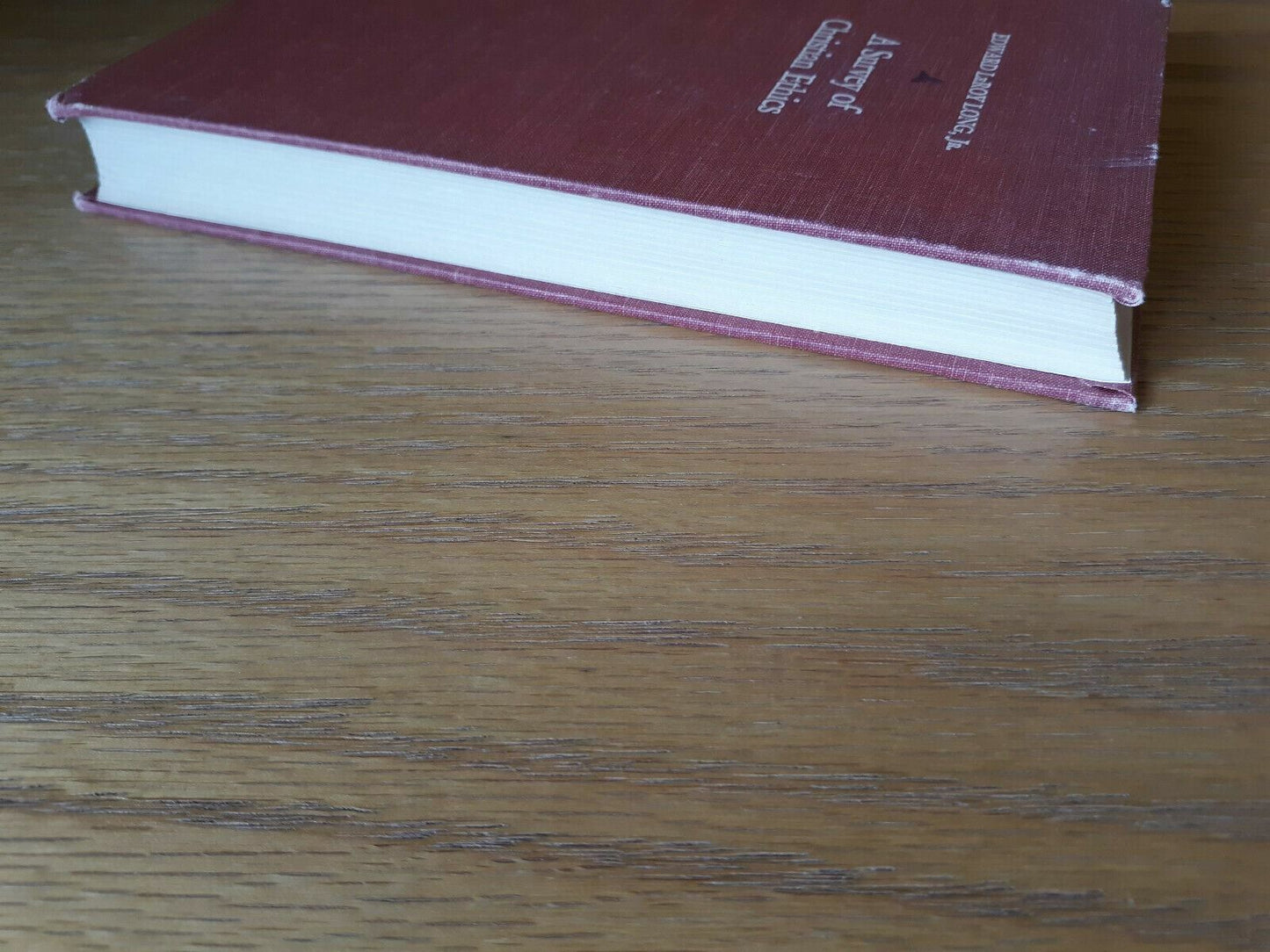 A Survey of Christian Ethics by Edward L. Jr. Long 1967 Hardcover Oxford Univers