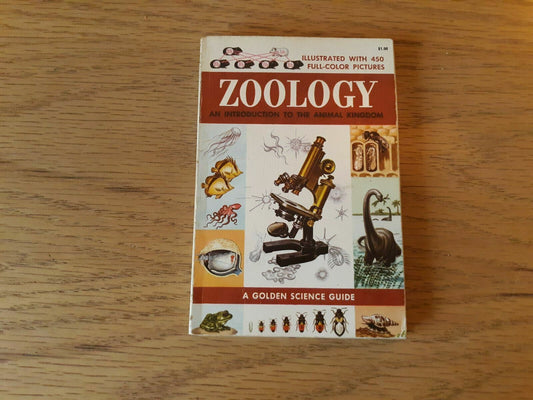 Zoology an Introduction to the Animal Kingdom a Golden Science Guide 1958