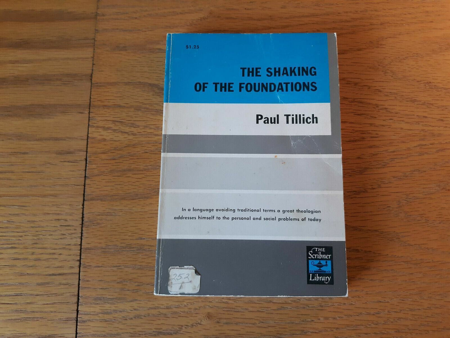 The Shaking of the Foundations by Paul Tillich 1948 PB Charles Scribner's Sons