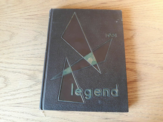 1961 LEGEND Brookfield East High School Yearbook Wisconsin WI Smith