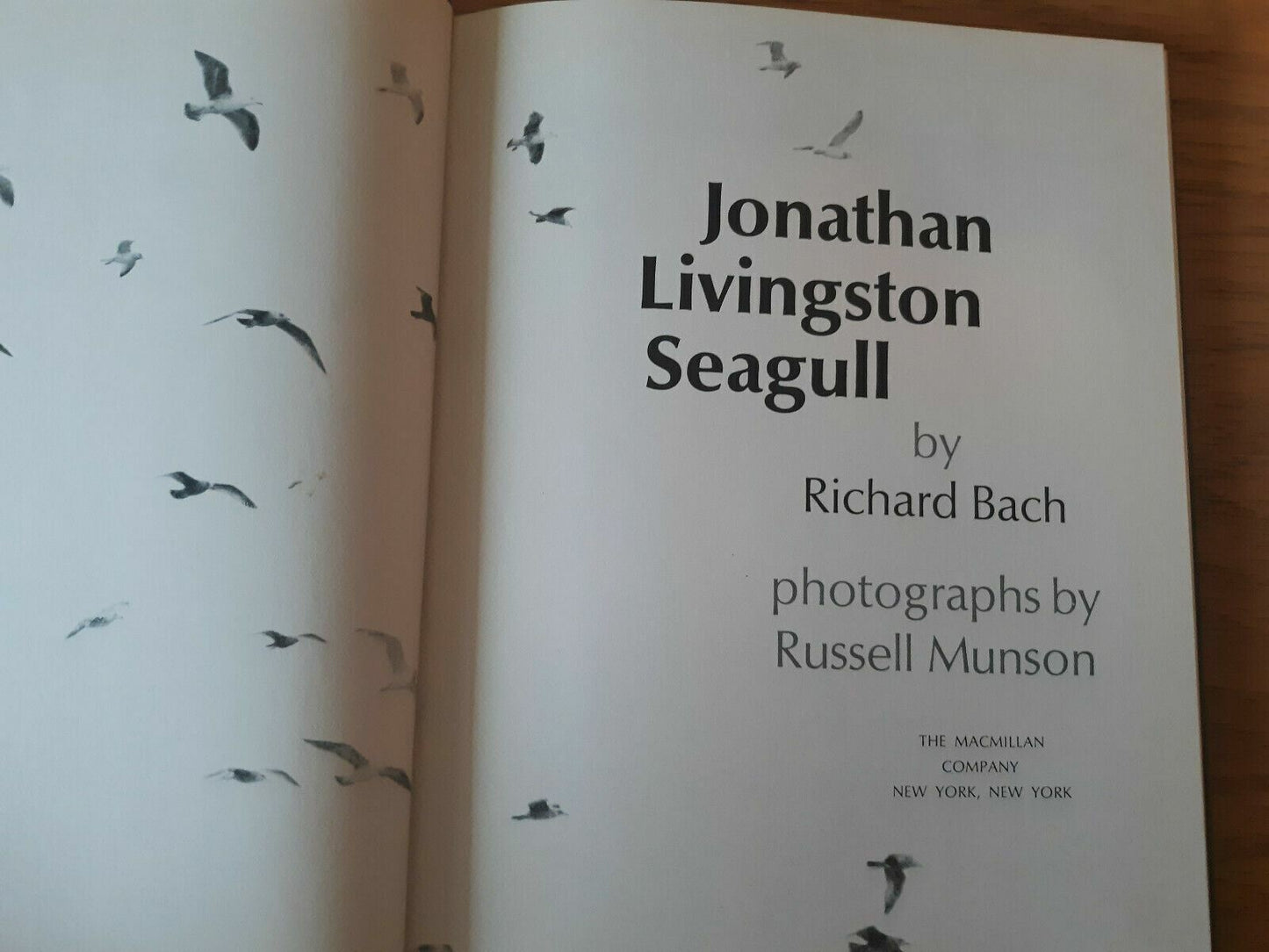 Vintage 1972 Jonathan Livingston Seagull Richard Bach 15th Printing