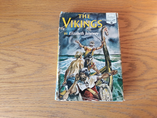 The Vikings Elizabeth Janeway 1951 Random House Hardcover Dust Jacket