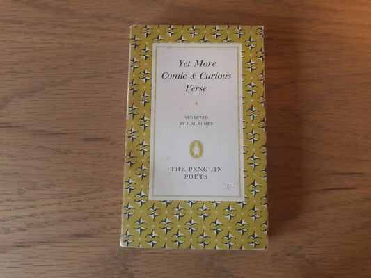 Yet more comic and curious verse (John Michael Cohen - 1959) Penguin