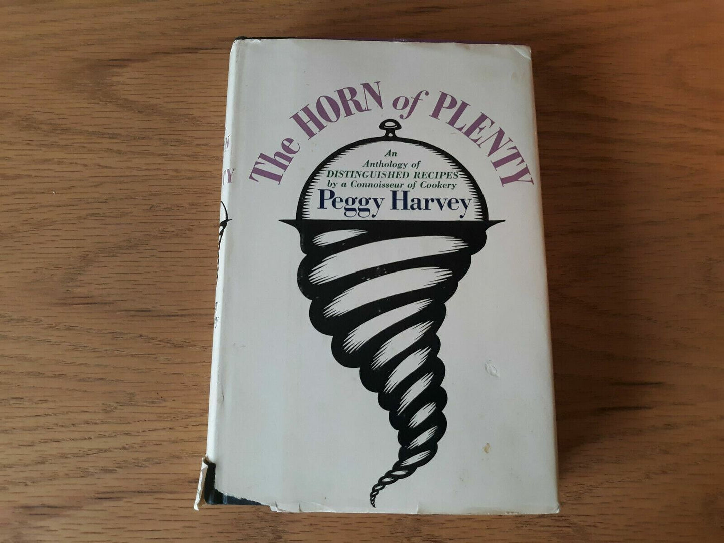 Vtg 1964 The Horn Of Plenty Peggy Harvey Anthology Recipes Famous Cooks Cookbook