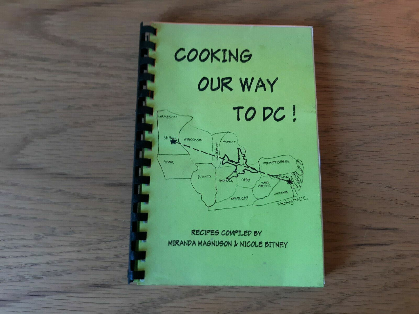 Cooking Our Way to DC! by Miranda Magnuson & Nicole Bitney