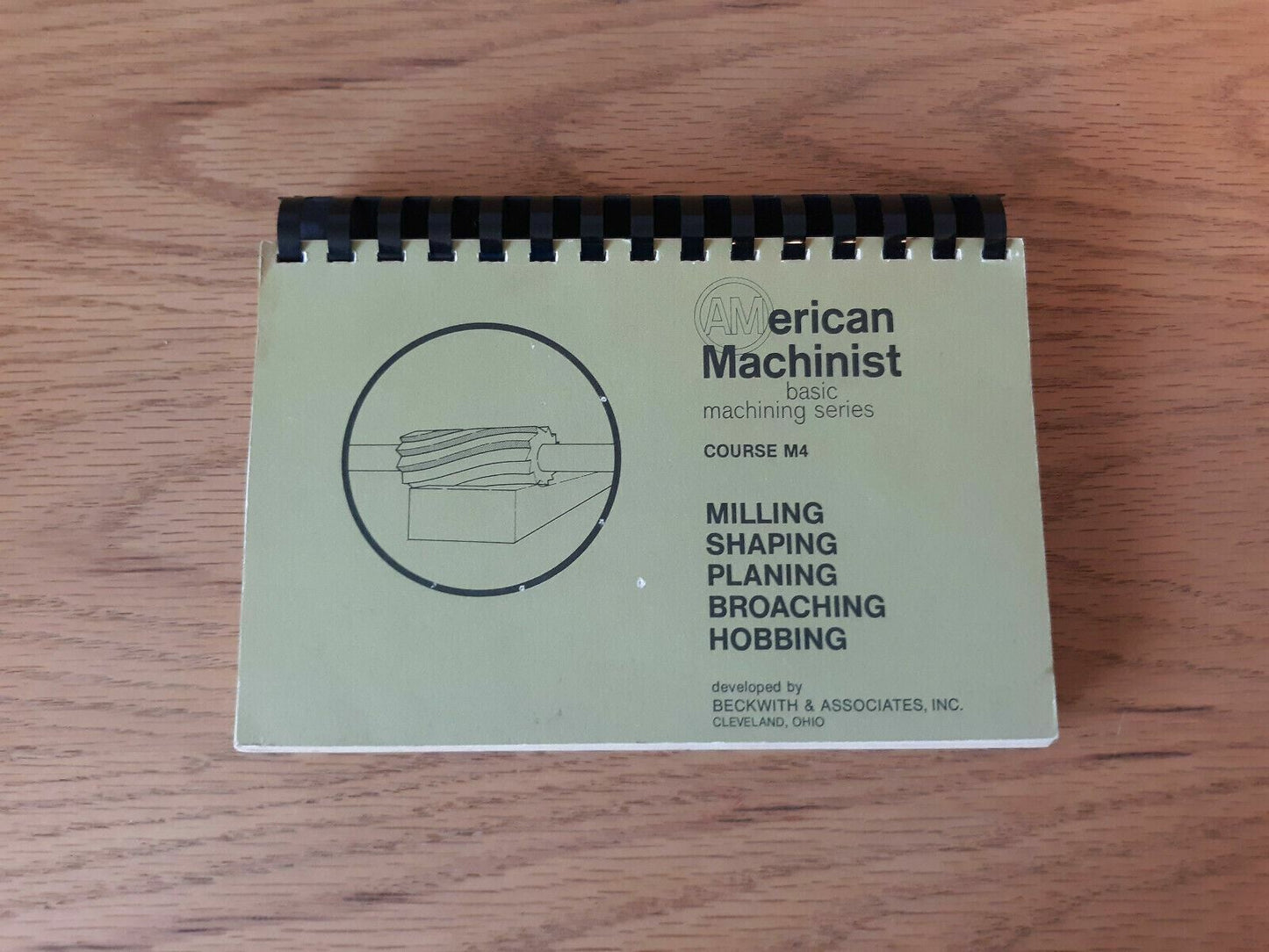 American Machinist Basic Machining Series Course M4 Milling Shaping Planing 1976