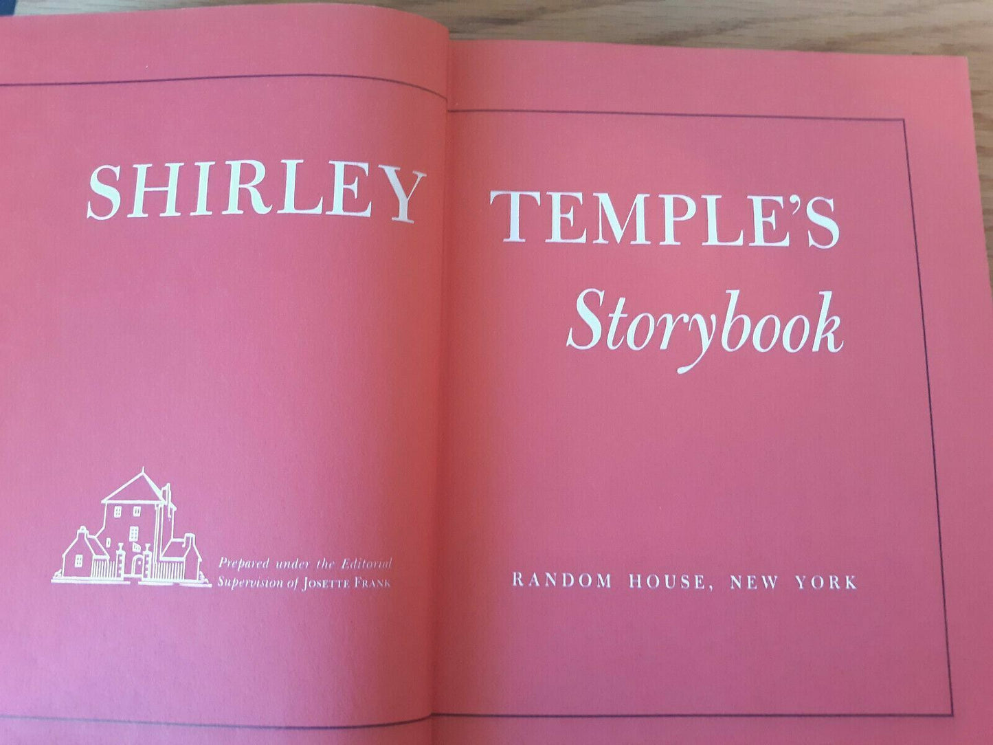 Shirley Temple's Storybook 1958 Seventh Printing