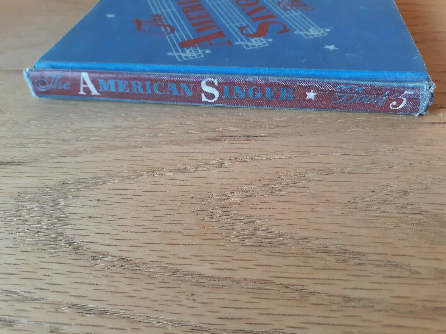 Vtg. Hardcover Book "The American Singer", Book 5 - Children's Song Book - 1951