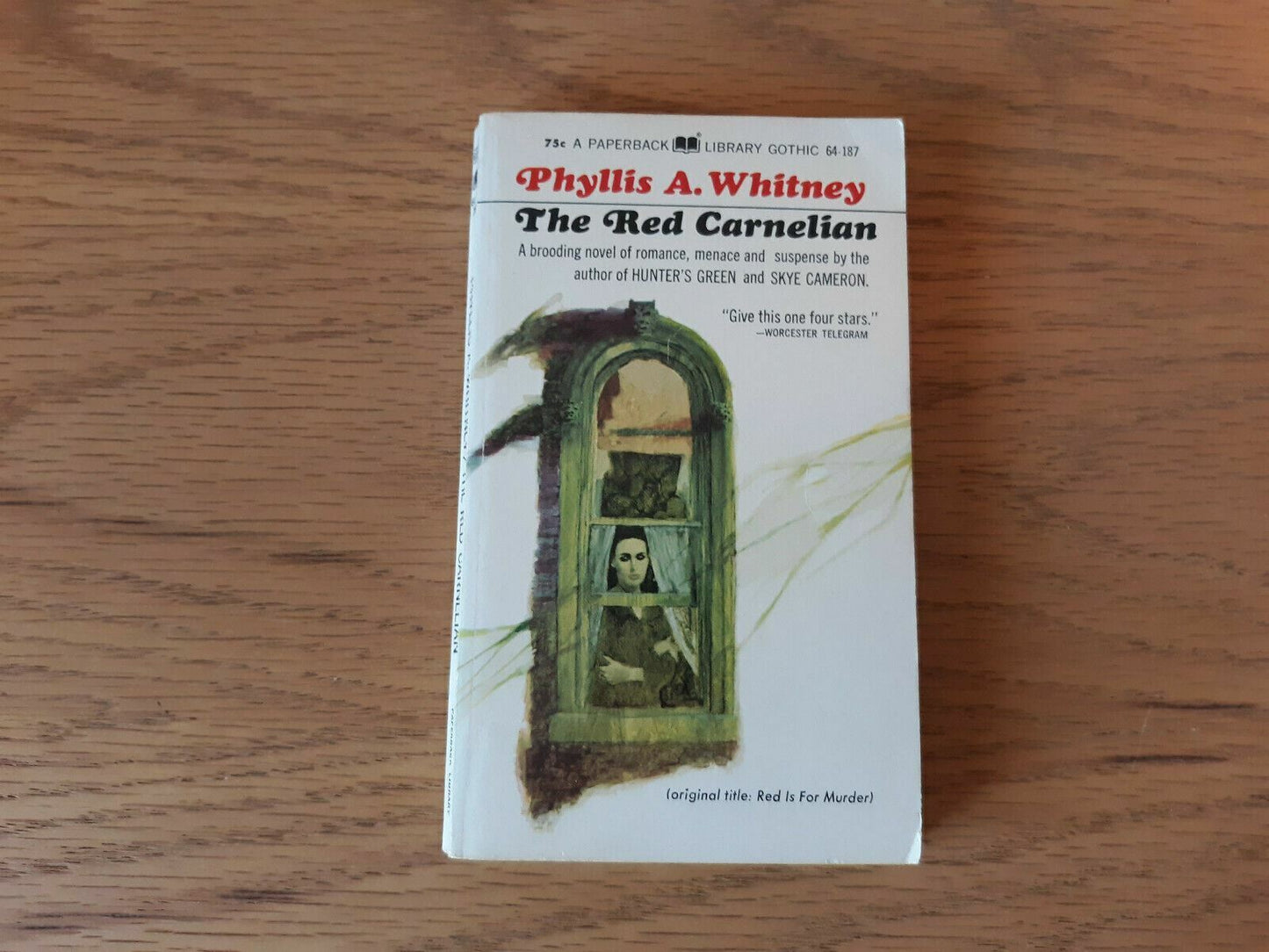 The Red Carnelian Phyllis Whitney 1969 Paperback Library