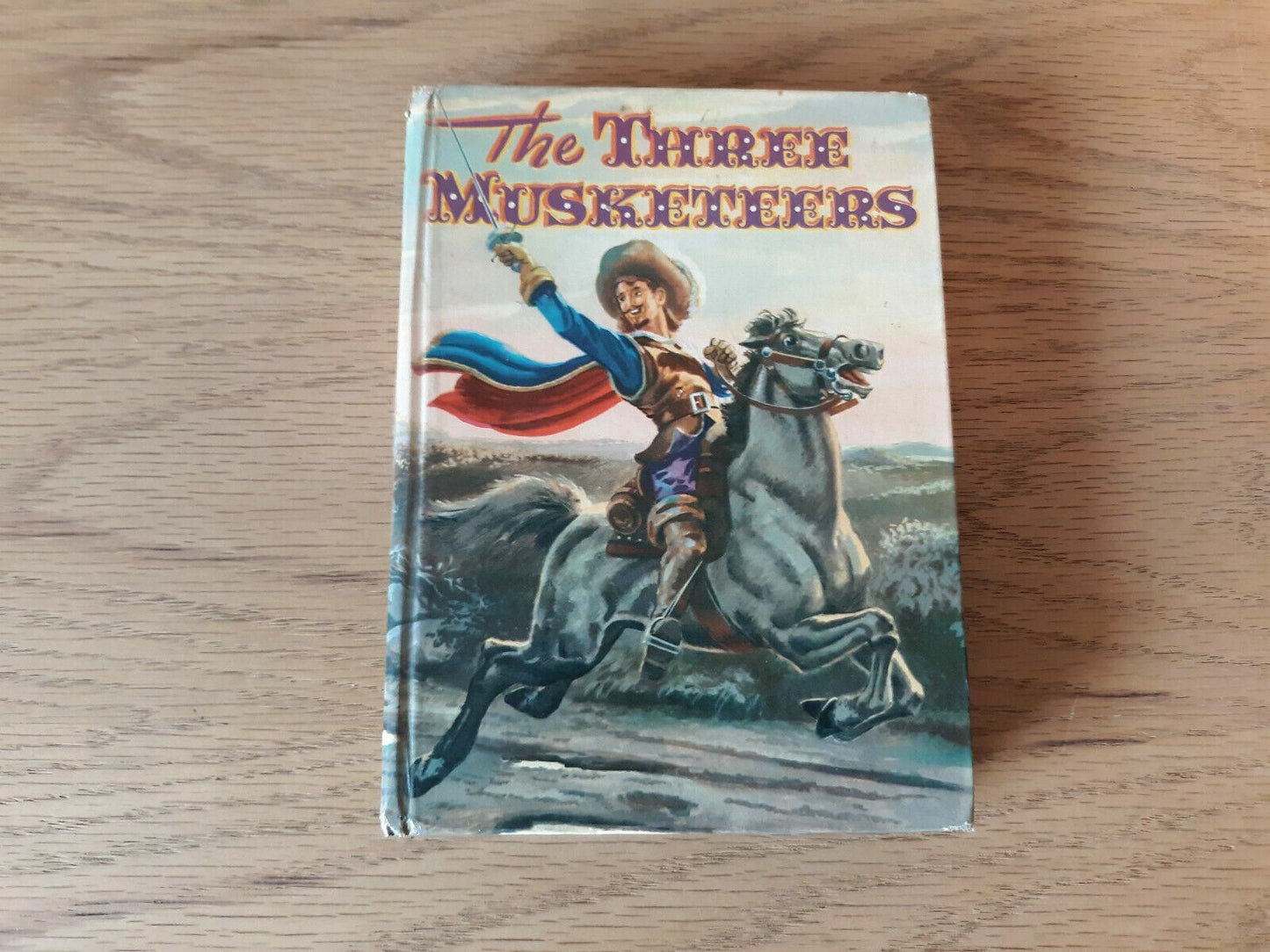 The Three Musketeers Book by Alexandre Dumas -Whitman Publishing 1956