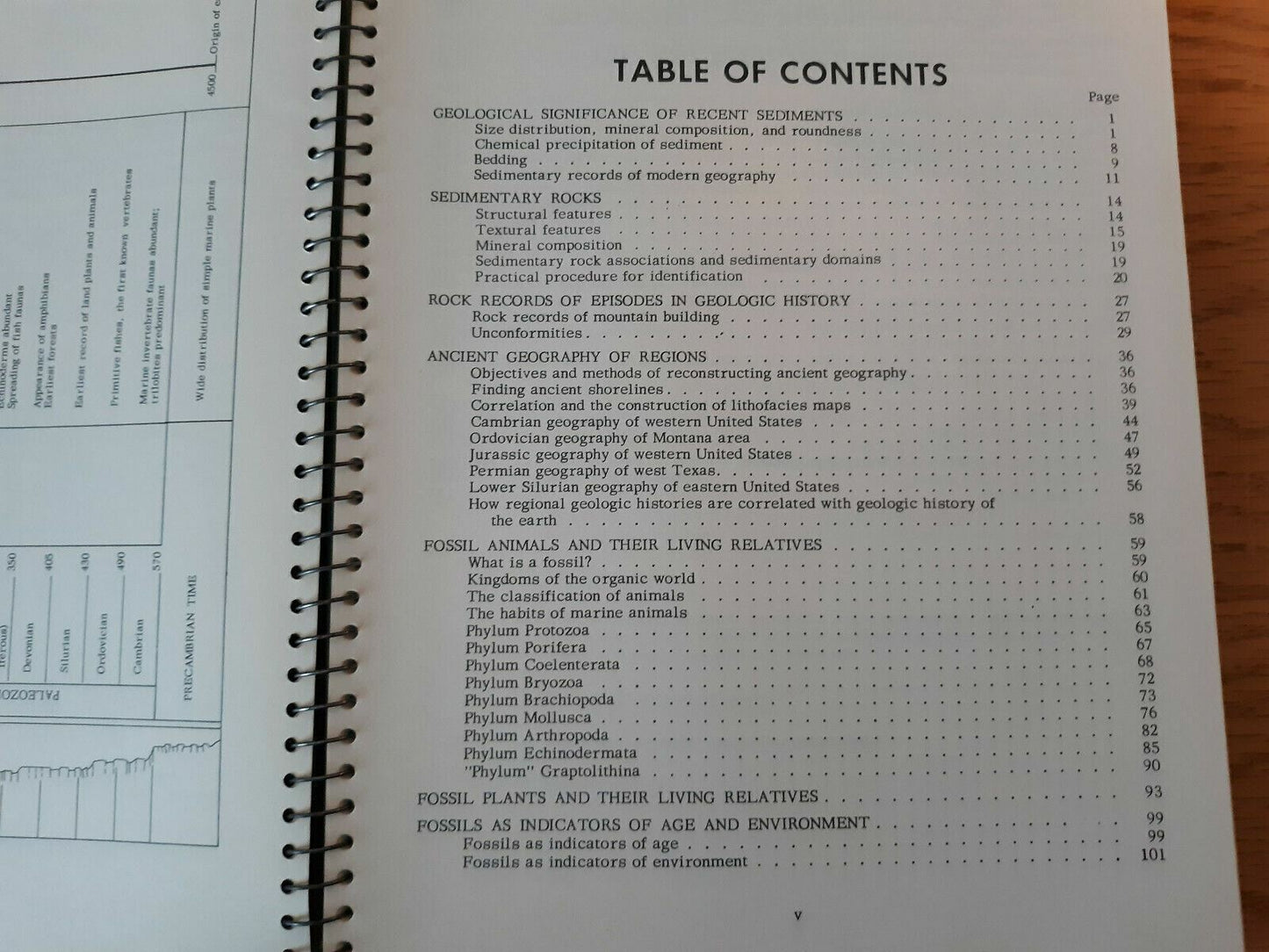 Workbook in Historical Geology Spiral-bound 1962 James Brice WM. C. Brown Compan