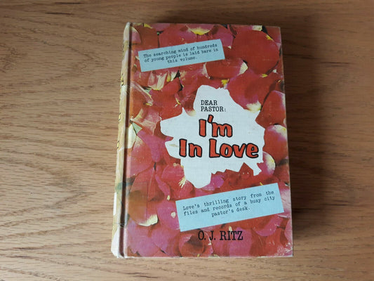 1962 Dear Pastor I'm in Love Hardcover Ritz