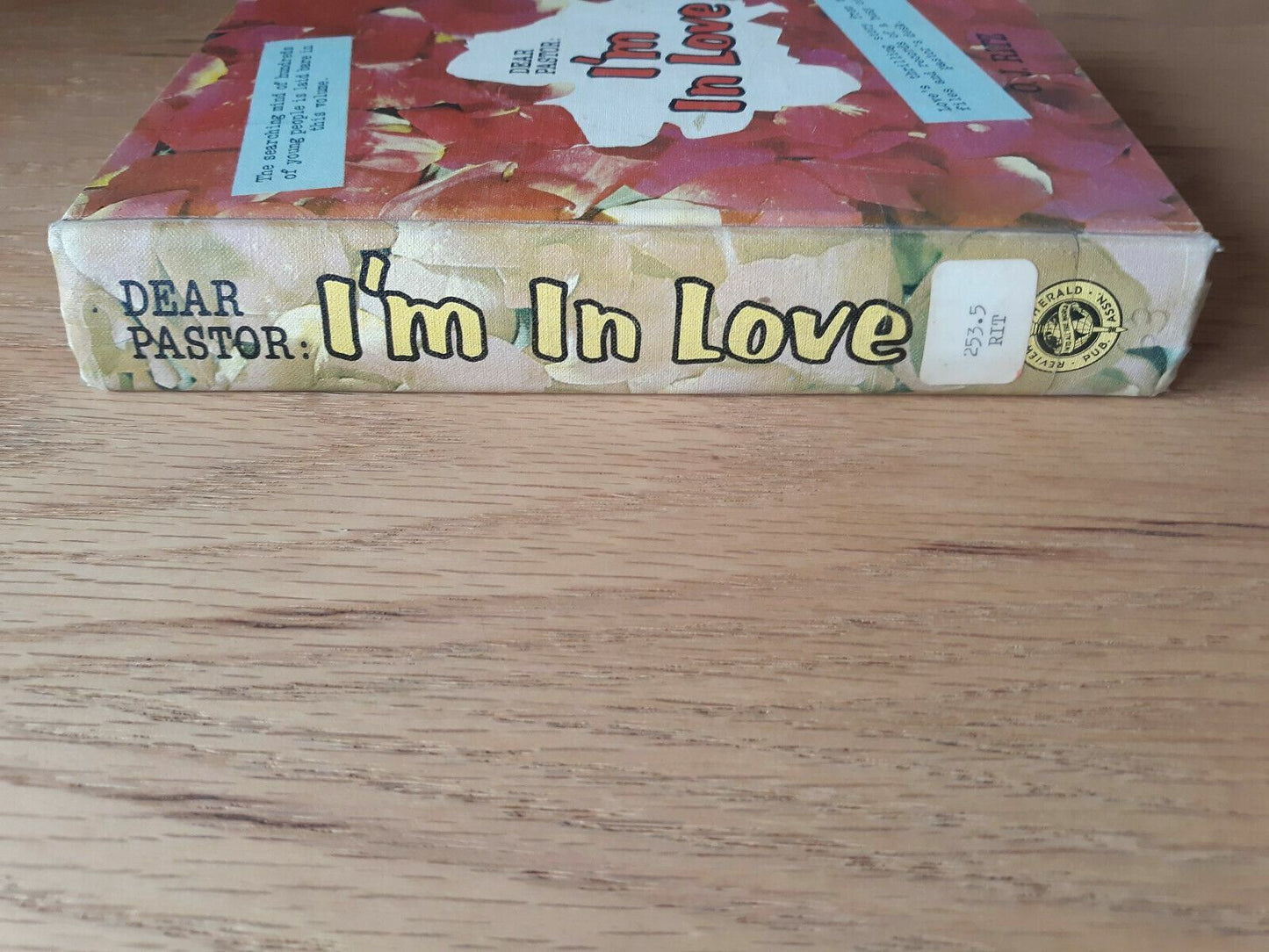 1962 Dear Pastor I'm in Love Hardcover Ritz