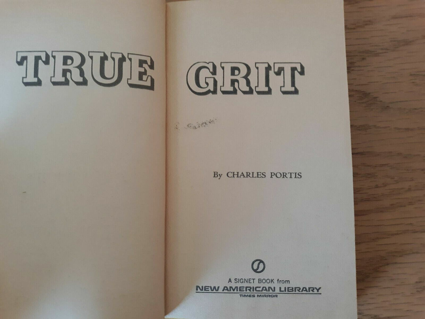 True Grit by Charles Portis 1969