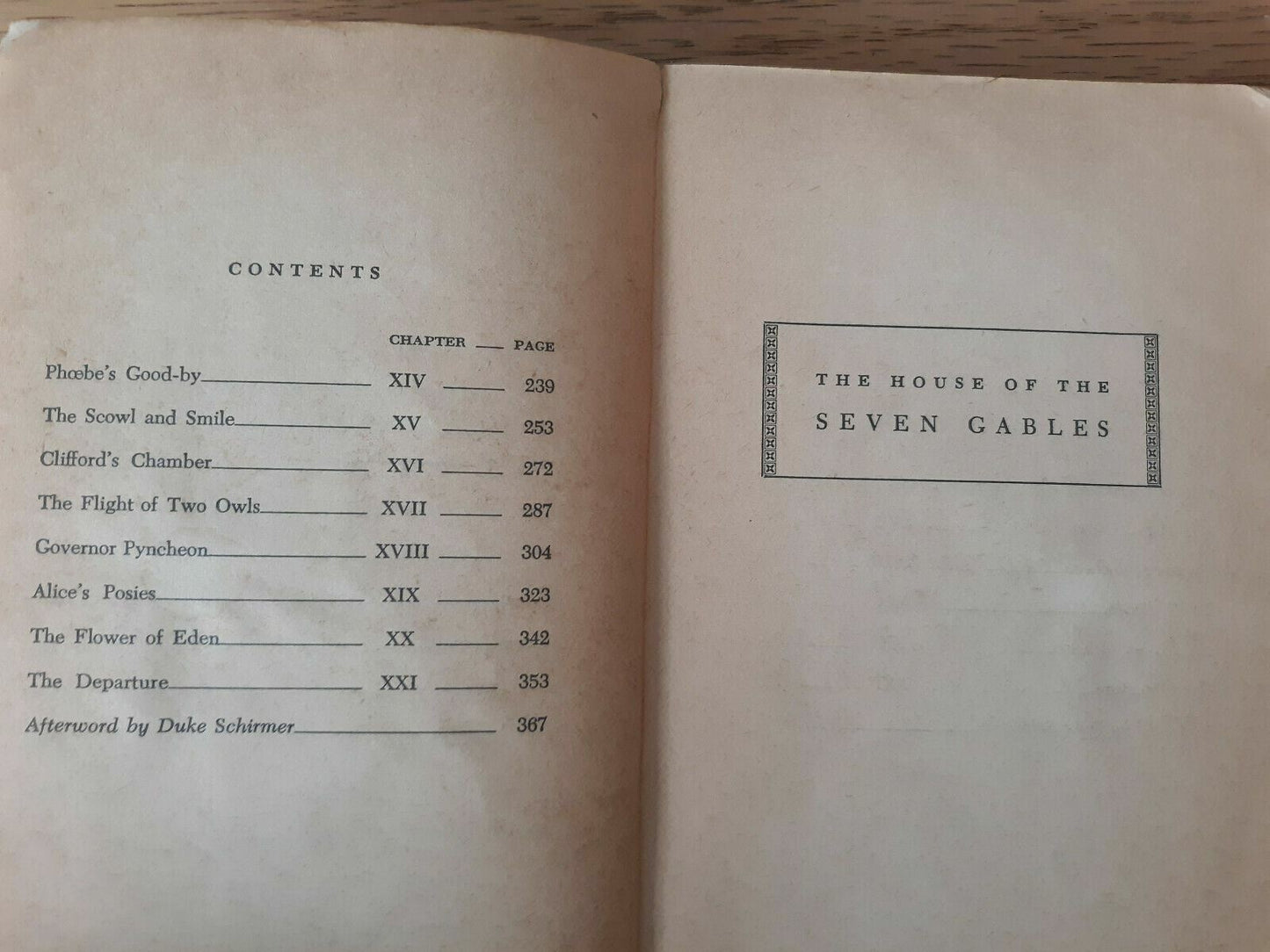 The House of the Seven Gables by Nathaniel Hawthorne 1962