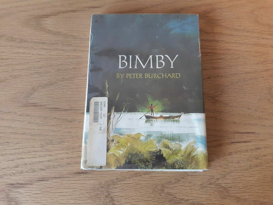 1968 BIMBY Hardcover Dust Jacket by Peter Burchard 9th Impression