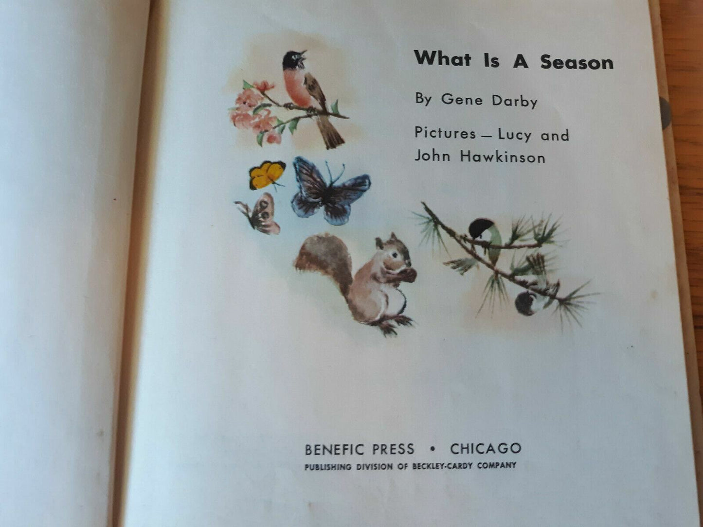 What is a Season Hardcover 1959 by Gene Darby (Author)